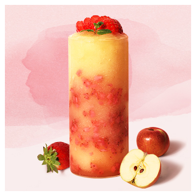 Strawberry Apple Ice Blended